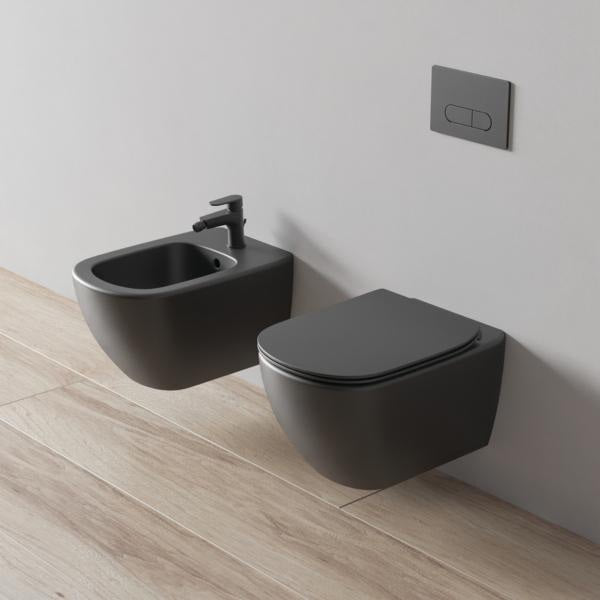 IDEAL STANDARD Bidetarmatur Cerafine O 132 mm mit Ablaufgarnitur in Chrom