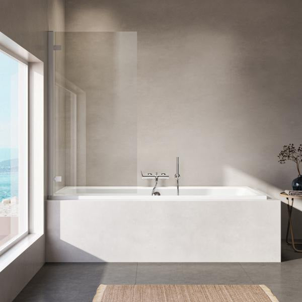 Ideal Standard Duo-Badewanne La Dolce Vita 2000x1000 mm Weiß – Rechteckige Einbauwanne mit 435 l Inhalt