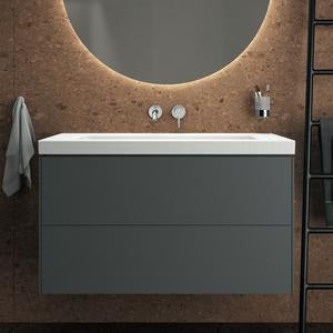 Ideal Standard Extra Möbelwaschtisch 1010x510x150 mm Weiß – ohne Hahnloch, mit Überlauf