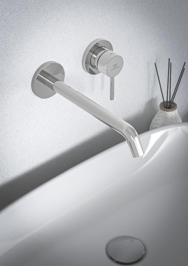 Ideal Standard Ceraline Nuovo Wand-Waschtischarmatur 220 mm Ausladung Chrom