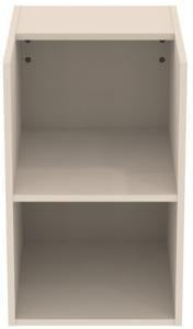 IDEAL STANDARD i.life B Seitenelement für Waschtischplatte, 2 offene Fächer, 400x505x630 mm, Weiß matt