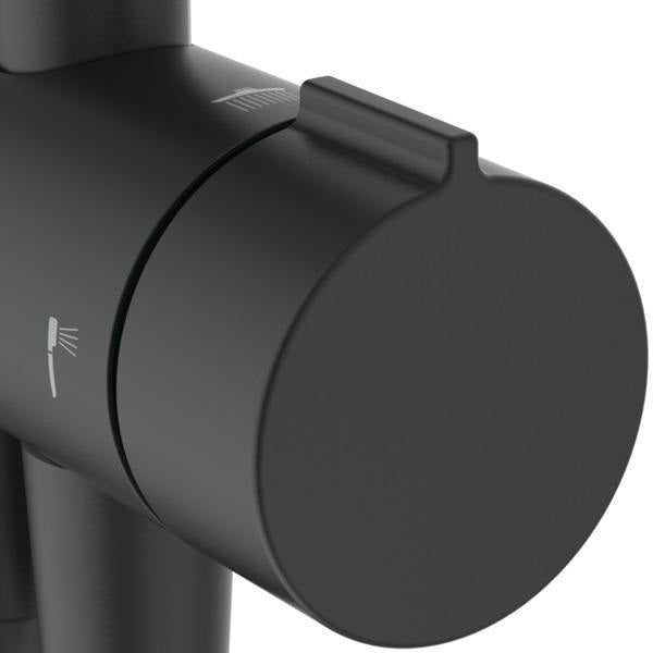 Ideal Standard Idealrain M1 Kopfbrause 200 mm mit Wandanschluss und Antikalksystem