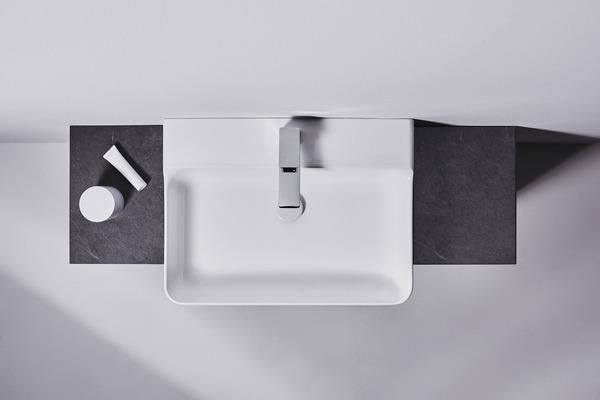 Ideal Standard Waschtisch Conca 600x450x145 mm Weiß, 1 Hahnloch, ohne Überlauf