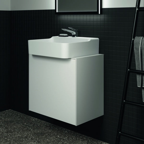 Ideal Standard Conca WT-Unterschrank 600 mm, 1 Auszug, Push-Open, ohne Platte, Weiß