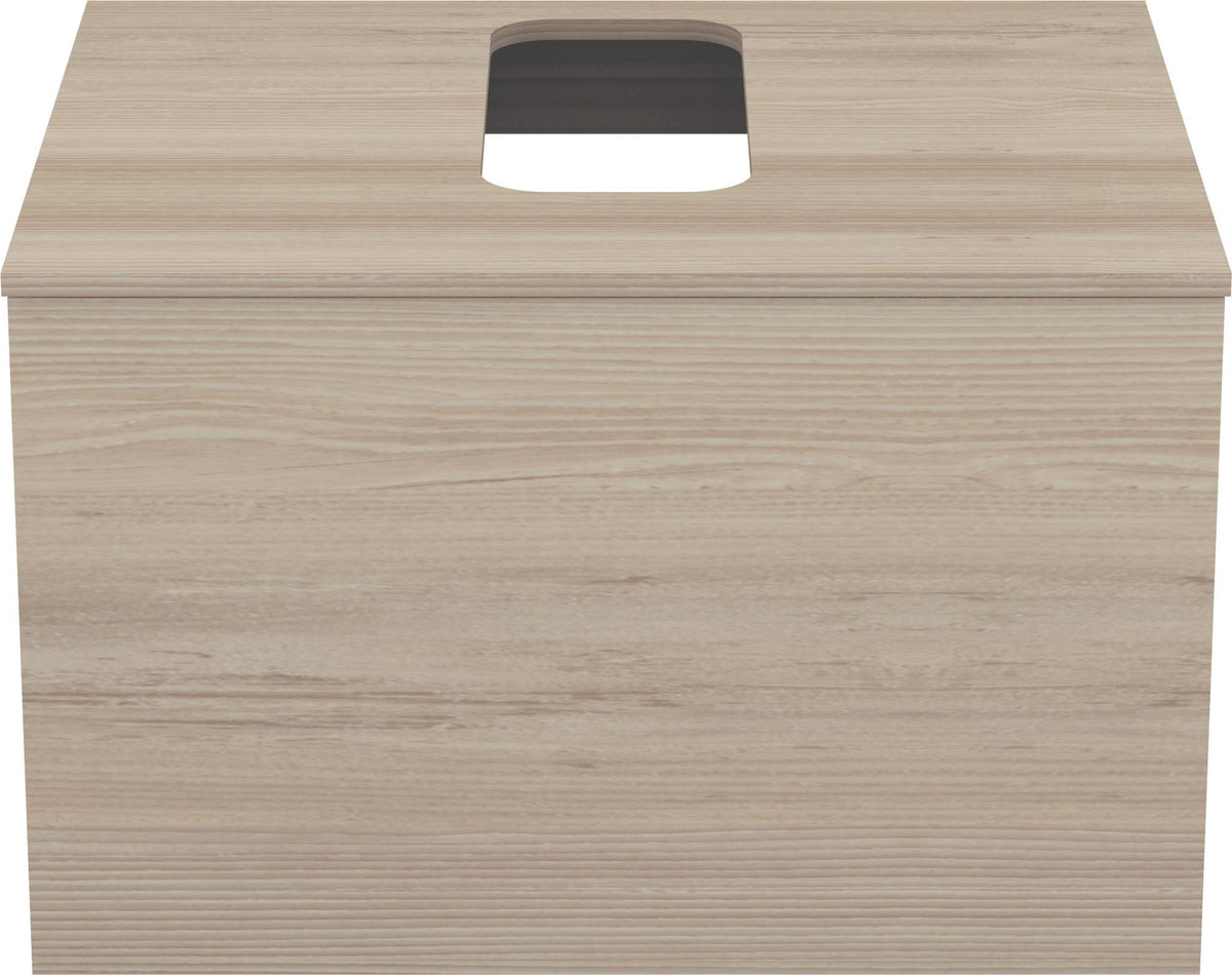 IDEAL STANDARD Adapto Waschtisch-Unterschrank 600 mm Pinie hell mit 1 Auszug, wandhängend