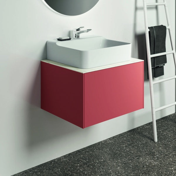 Ideal Standard Conca WT-Unterschrank 600 mm Eiche geflammt, 1 Auszug mit Push-Open