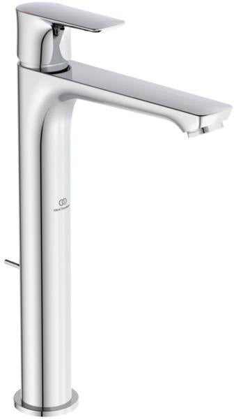 Ideal Standard Connect Air Waschtischarmatur 150 mm mit Ablaufgarnitur und Heißwasser-Sparfunktion in Chrom