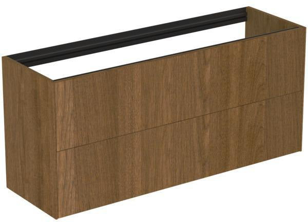 Ideal Standard Conca WT-Unterschrank 1200 mm, 2 Auszüge, Anthrazit matt, Push-Open