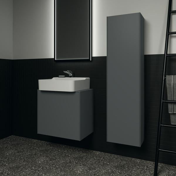 Ideal Standard Conca Waschtischunterschrank Eiche geflammt 602 mm mit Auszug und Push-Open
