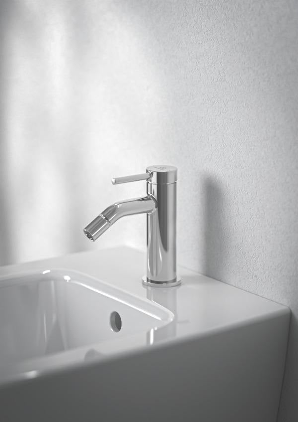 IDEAL STANDARD Ceraline Nuovo Bidetarmatur 105 mm Ausladung, ohne Ablaufgarnitur, Chrom