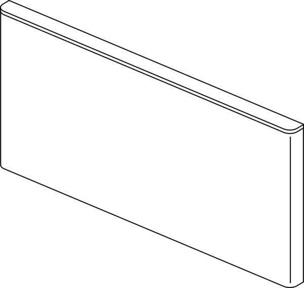 IDEAL STANDARD Adapto Schubladenfront 510 mm unten, Anthrazit matt – für Waschtischunterschrank