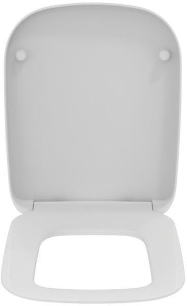 Ideal Standard WC-Sitz mit Softclosing-Scharnier und Sitzpuffer in Weiß