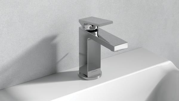 Ideal Standard Extra Waschtischarmatur 111 mm mit Ablaufgarnitur Silver Storm