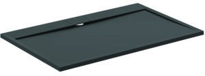 Ideal Standard Ultra Flat S i.life Rechteck-Brausewanne 1400x900x30 mm Carraraweiß, Mineralguss mit Rutschhemmung