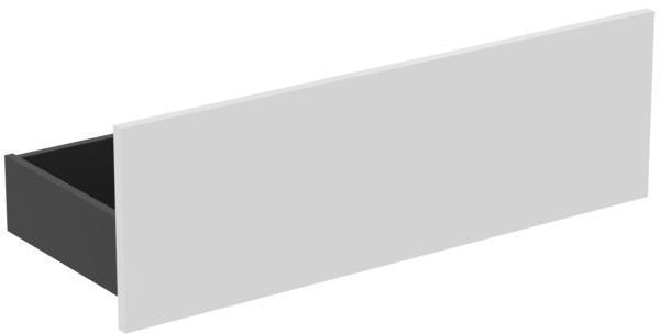 IDEAL STANDARD Eurovit+ obere Schublade 80 cm in Hochglanz grau lackiert