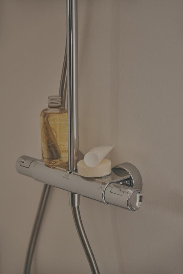 Ideal Standard Duschsystem Ceratherm T50 mit Brausethermostat und 1500 mm Schlauch in Chrom
