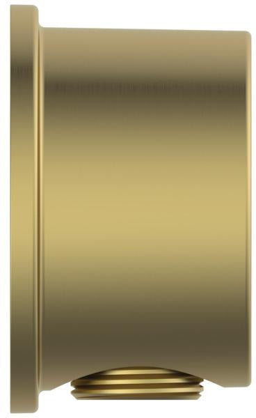 IDEAL STANDARD Idealrain Atelier Wandanschlussbogen G1/2 Brushed Gold mit Rosette