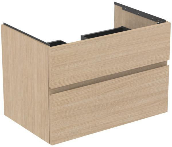 IDEAL STANDARD Finesse Möbelwaschtischunterschrank 800 mm mit 2 Auszügen, Greige matt