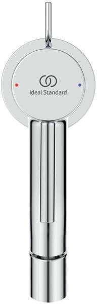 IDEAL STANDARD Bidetarmatur Ceraline Nuovo 105mm mit Ablaufgarnitur Chrom