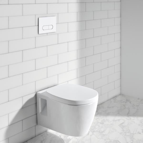Ideal Standard Connect Wandtiefspül-WC randlos 360x540x340mm Weiß