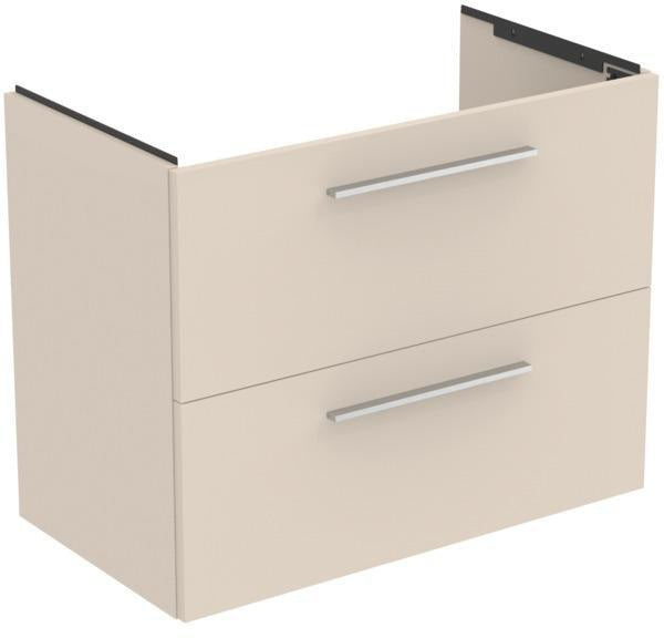 IDEAL STANDARD i.life A Waschtischunterschrank 800 mm mit 2 Auszügen, Sandbeige Matt