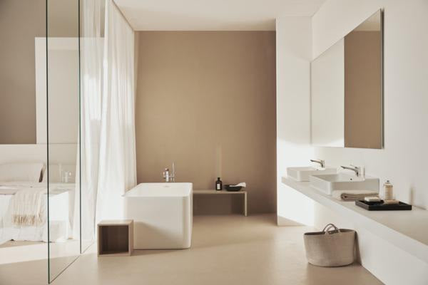 Ideal Standard Conca Waschtischarmatur Brushed Gold, 132 mm Auslauf, ohne Ablaufgarnitur
