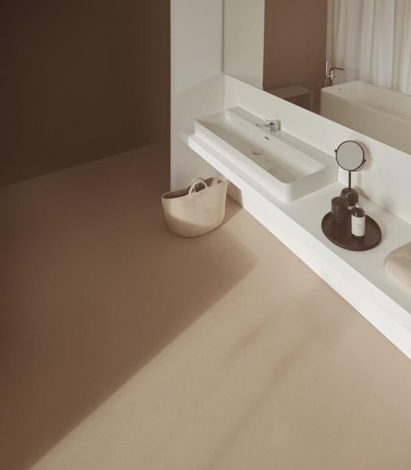 Ideal Standard Conca Aufsatzwaschtisch 800x450x145 mm, 1 Hahnloch, ohne Überlauf, geschliffen, Weiß