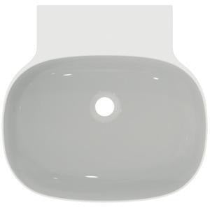 Ideal Standard Aufsatzwaschtisch Linda-X 500x480x135mm geschliffen Weiß ohne Hahnloch