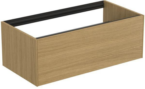 IDEAL STANDARD Conca Waschtischunterschrank 1000 mm, 1 Auszug, Push-Open, Weiß Matt