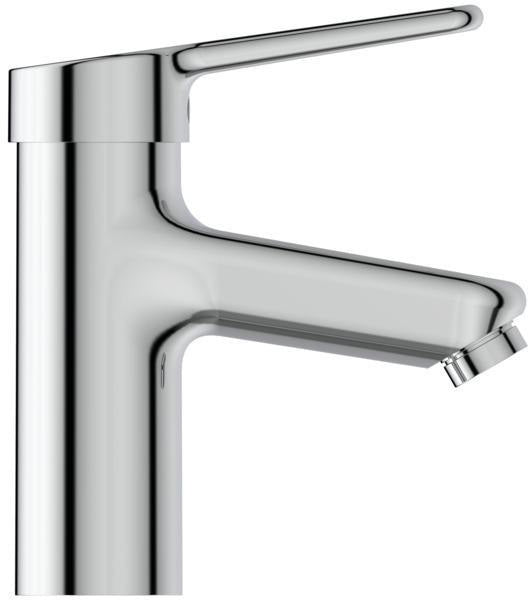 IDEAL STANDARD Ceraplus Waschtischarmatur Chrom 112 mm Ausladung – Einhandhebelmischer ohne Ablaufgarnitur