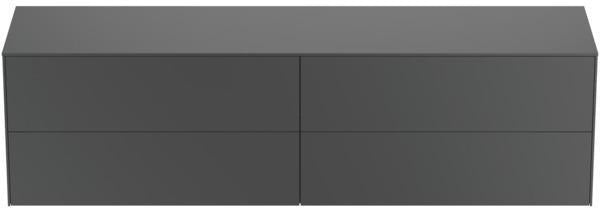Ideal Standard WT-Unterschrank Conca, 4 Auszüge, ohne Ausschnitt, 1987x505x550 mm, Walnuss Dunkel