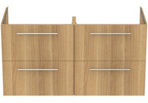 Ideal Standard i.life B Waschtischunterschrank 1200 mm, 4 Auszüge, Weiß matt, wandhängend