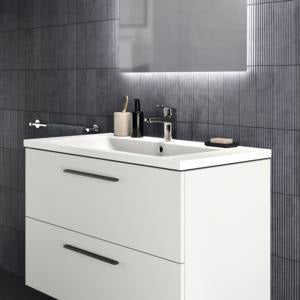 Ideal Standard i.life B Möbelwaschtisch 1010 mm, 1 Hahnloch, mit Überlauf, Weiß