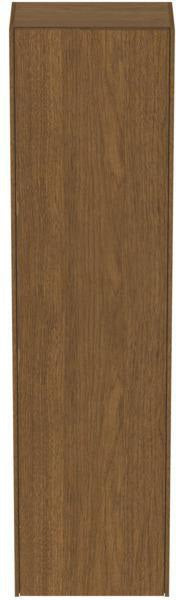 IDEAL STANDARD Halbhochschrank Conca, 1 Tür, Eiche geflammt, 370x250x1400 mm, Anschlag links/rechts