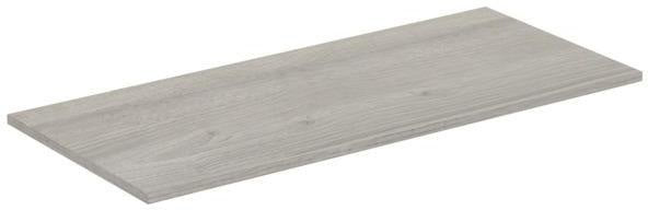 Ideal Standard Holzkonsole Connect Air für US 600 mm, 604x442x18 mm, Eiche grau Dekor & Weiß matt