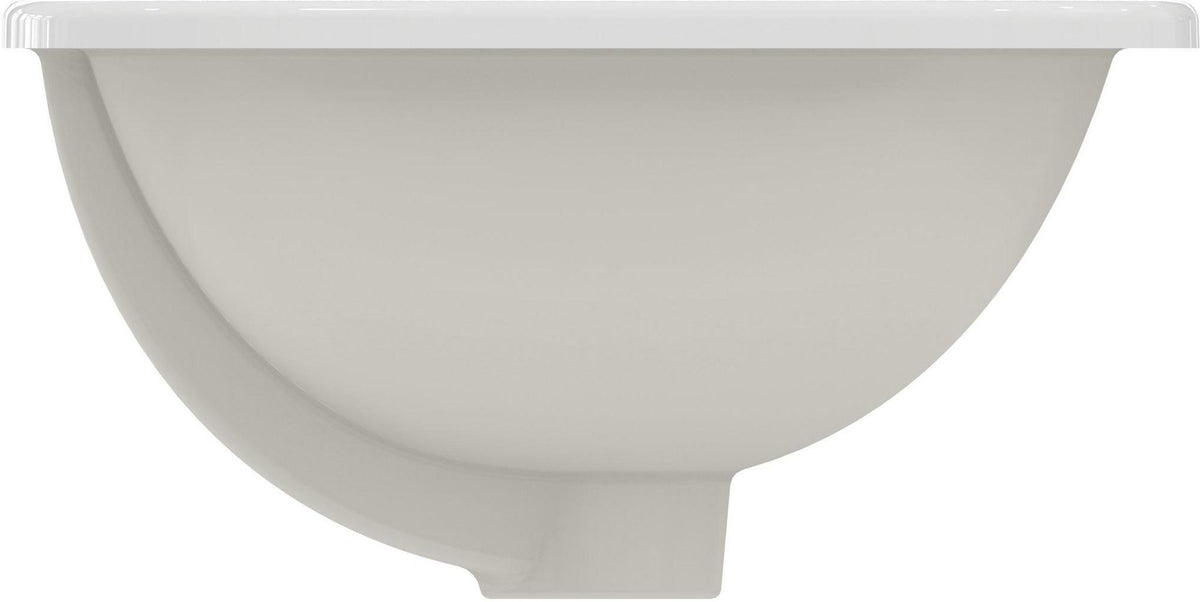 Ideal Standard Einbauwaschtisch Connect rechteckig 420x350 mm Weiß mit Überlauf und Ideal Plus