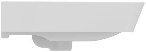 Ideal Standard Connect Air Waschtisch 550x460mm, 1 Hahnloch, mit Überlauf, Weiß