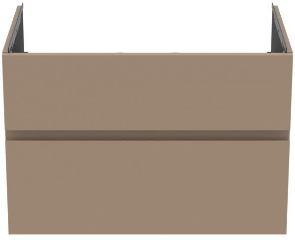 IDEAL STANDARD Finesse Möbelwaschtischunterschrank 800 mm mit 2 Auszügen, Greige matt