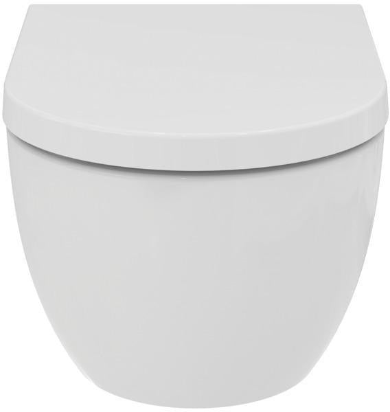 Ideal Standard Blend Curve Wand-WC-Paket randlos mit SoftClosing WC-Sitz 360x540x375mm Weiß