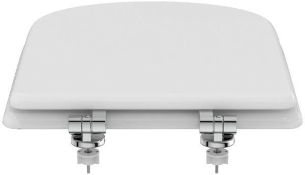 Ideal Standard WC-Sitz Calla Softclosing Weiß – MDF mit Absenkautomatik und Edelstahl-Scharnieren