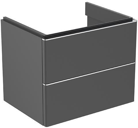 IDEAL STANDARD Obere Schubladenfront Adapto für WTU 610 mm Anthrazit matt lackiert
