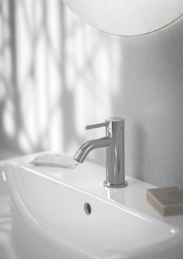 Ideal Standard Ceraline Nuovo Waschtischarmatur 90 mm Chrom BlueStart ohne Ablaufgarnitur