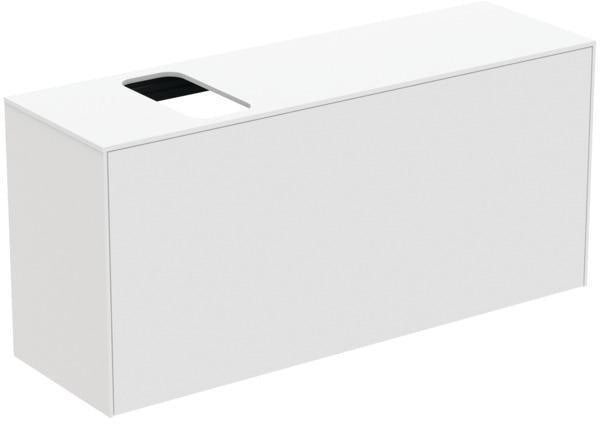 Ideal Standard Conca WT-Unterschrank 1202 mm, 1 Auszug, weiß matt, Push-Open & Softclose