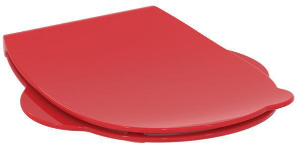 IDEAL STANDARD Contour 21 Schools Kinder-WC-Sitz für 3-7 Jahre, Weiß, mit Deckel