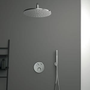 Ideal Standard Ceratherm Navigo 2 Brausethermostat Unterputz, 2 Verbraucher, rund, Chrom