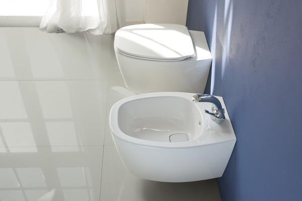 Ideal Standard WC-Sitz Dea Softclosing – Duroplast, Weiß glänzend, Edelstahl-Scharniere