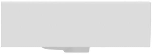 Ideal Standard i.life B Aufsatzwaschtisch 605x420x145 mm Weiß, 1 Hahnloch, mit Überlauf