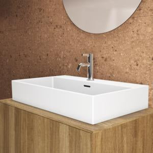 Ideal Standard Waschtisch Extra 700x450x150mm geschliffen Weiß mit 1 Hahnloch und Überlauf