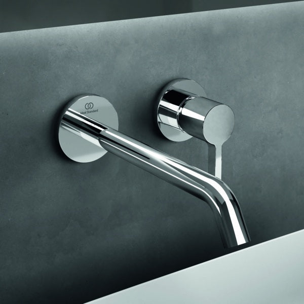 Ideal Standard Joy Wand-Waschtischarmatur BS2 Brushed Gold 220 mm Auslauf