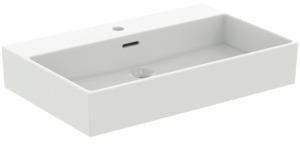 Ideal Standard Waschtisch Extra 700x450x150mm geschliffen Weiß mit 1 Hahnloch und Überlauf